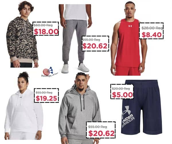 WHOAH!!! Look at these Under Armour deals!!!!