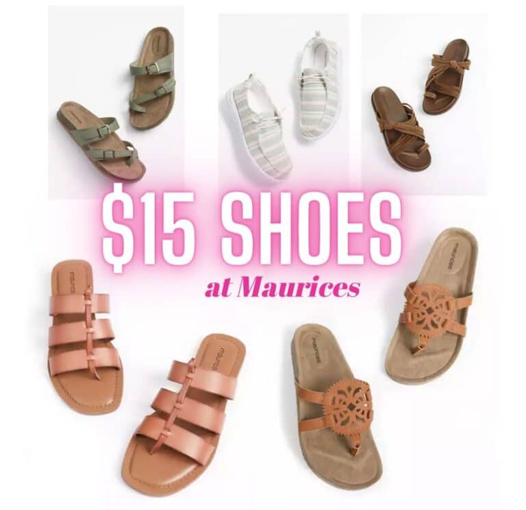 RUNNN!!! $15 SHOES at Maurices today!!!