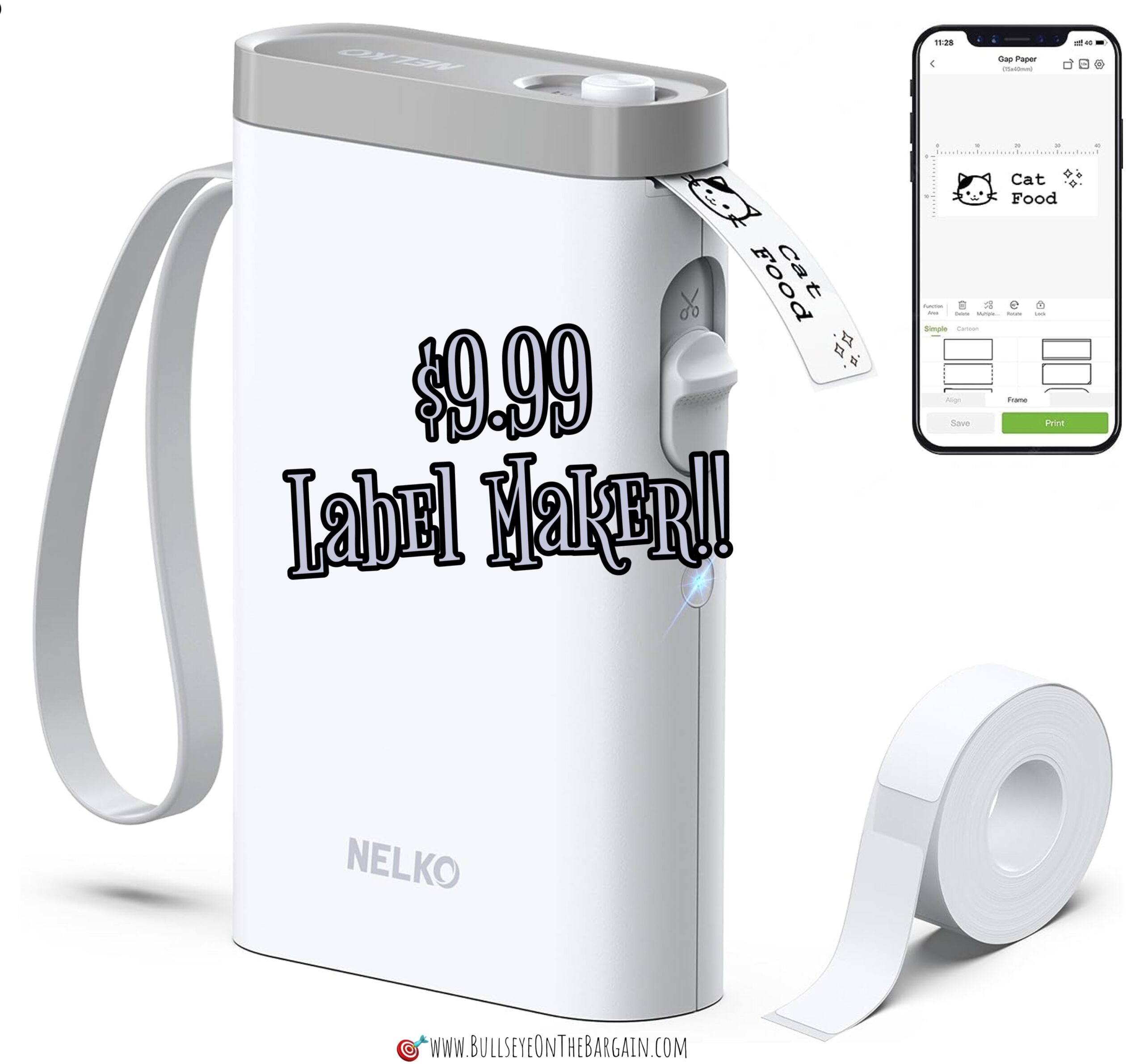 50% off this label maker!
