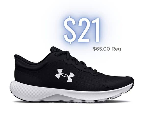 KIDS Under Armour sneakers drop to $21 when you add to cart!!