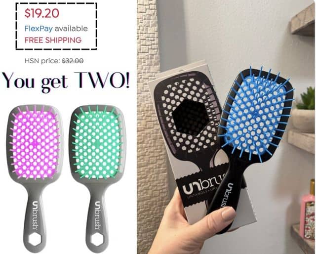 It's BACK!!!! FHI Heat 2-Piece Unbrush Ocean Set on sale for $19.20 FREE ship from HSN!!!