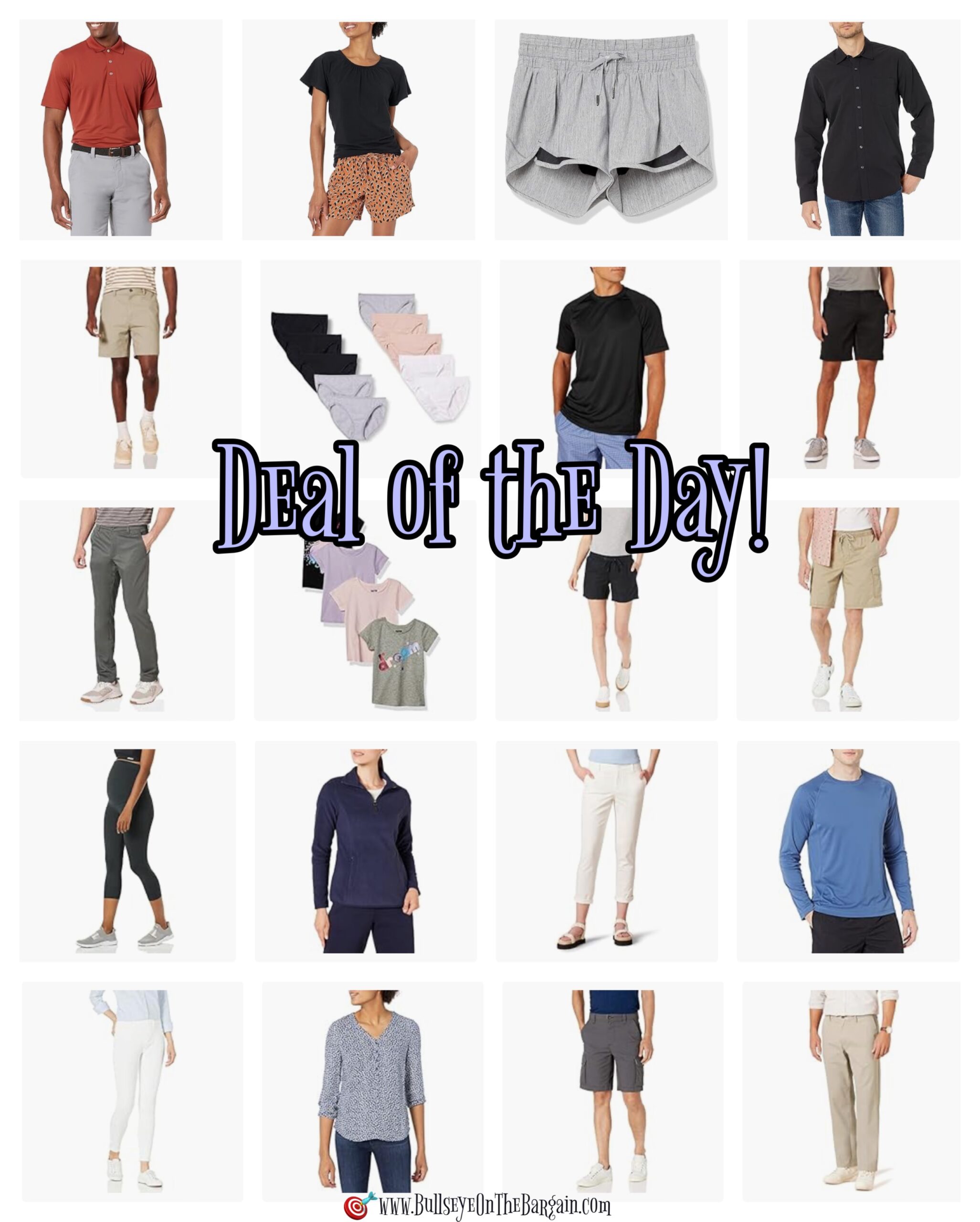 Men and Womens Clothes are on DEAL OF THE DAY!