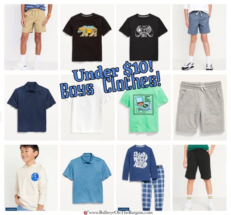 $10 and UNDER Boys Clothes!