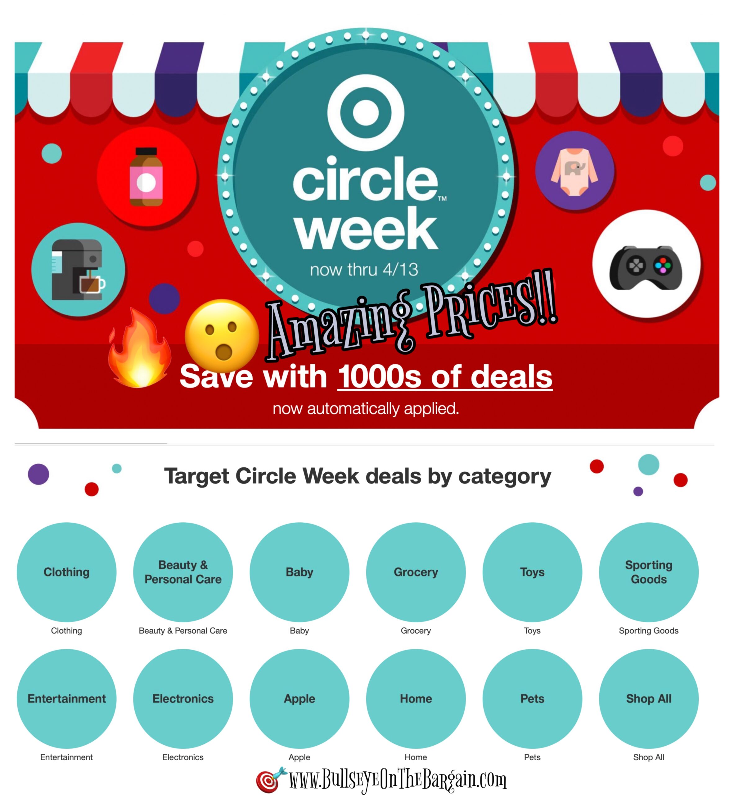 Target Circle Week ENDS TOMORROW!