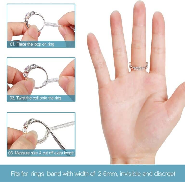 If you have a ring that's too big check out these comfortable Ring Size Adjusters!