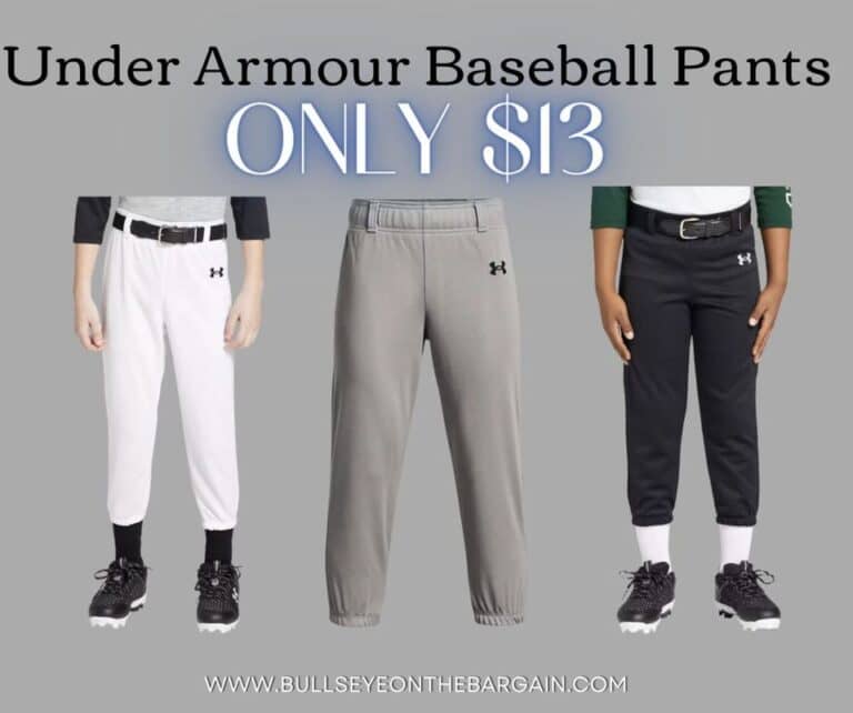 Under Armour Baseball Pants just $13!!!!