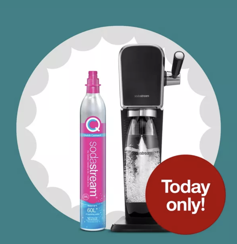 DEAL OF THE DAY!!!!! Save 40% on a SodaStream!!!!
