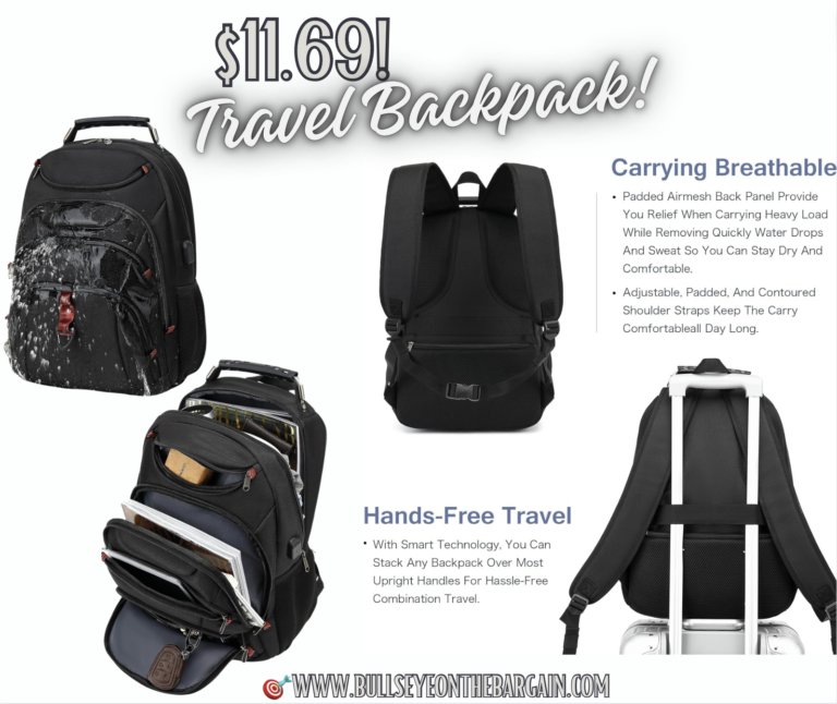 55% OFF this really nice travel backpack!