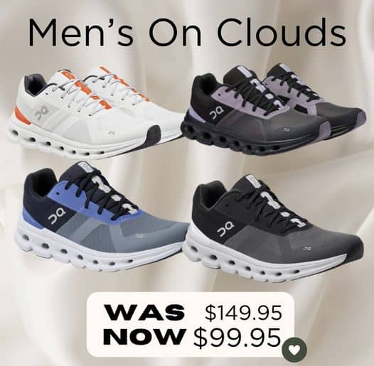 Mens On Clouds!! $99.95!!! FREE ship too!!!