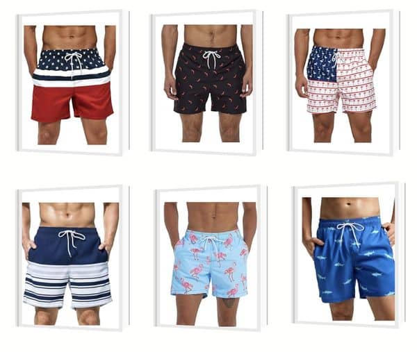 Men's 5inch Swim trunks!! HIGHLY rated!!