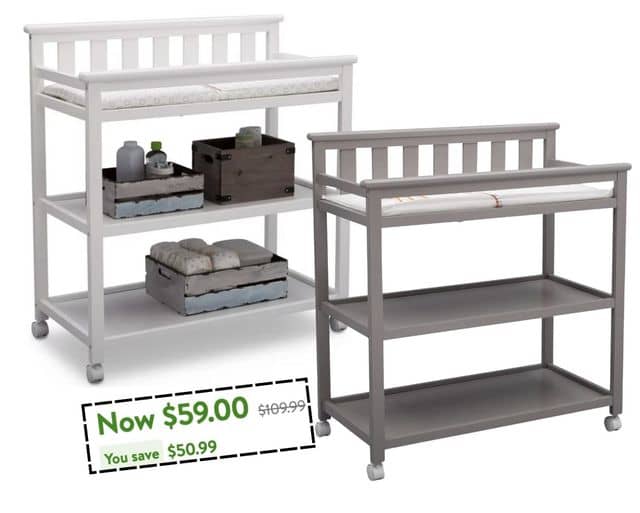 Delta Children Flat Top Changing Table PRICE DROP!! $59!!