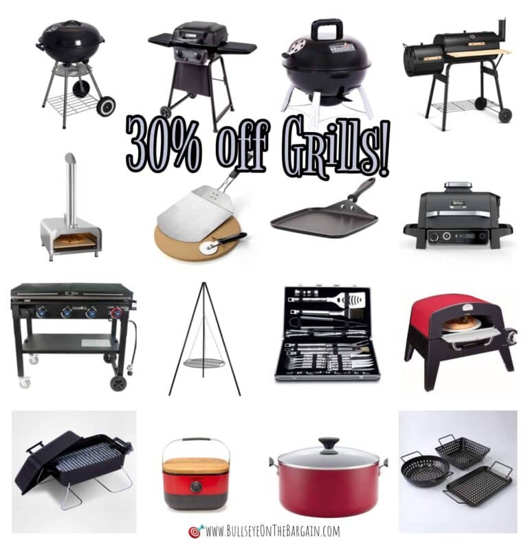 30% off Grills at Target!