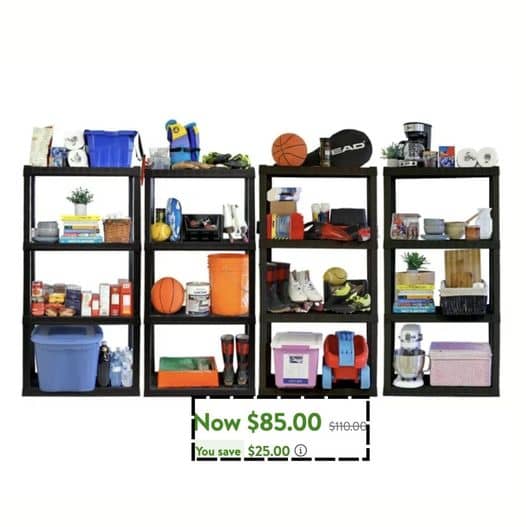 4-Tier Shelving Unit- Pack of 4!!!!