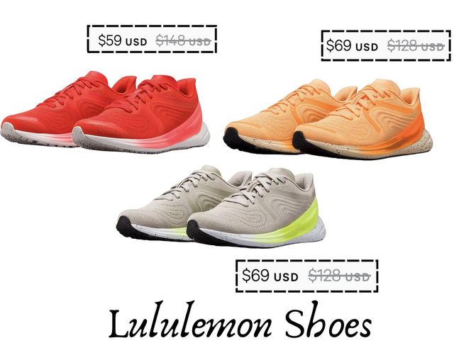 These Lululemon shoes are on deal + FREE shipping!!