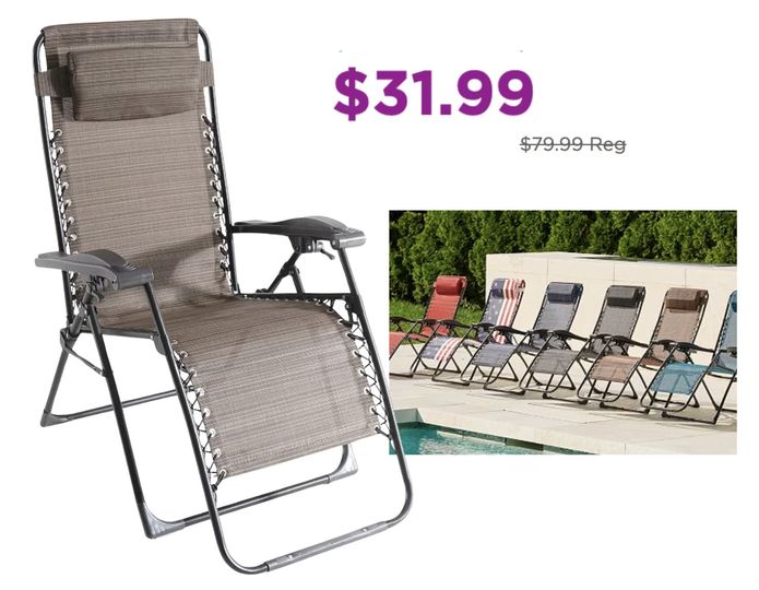 WHOAH!!! Sonoma Anti-Gravity Chairs are $31.99!!!