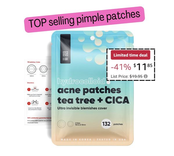 TOP selling pimple patches!!!! 41% off!!