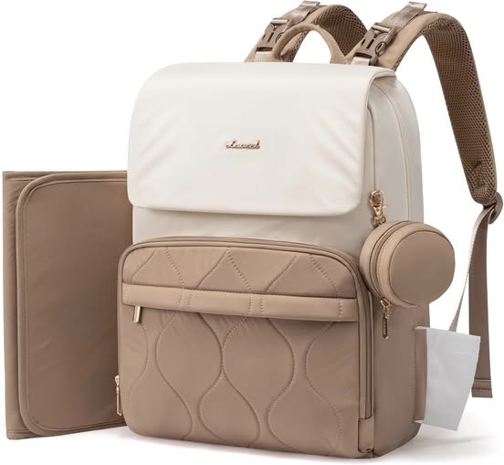 This LOVEVOOK Diaper Bag Backpack is 50% off
