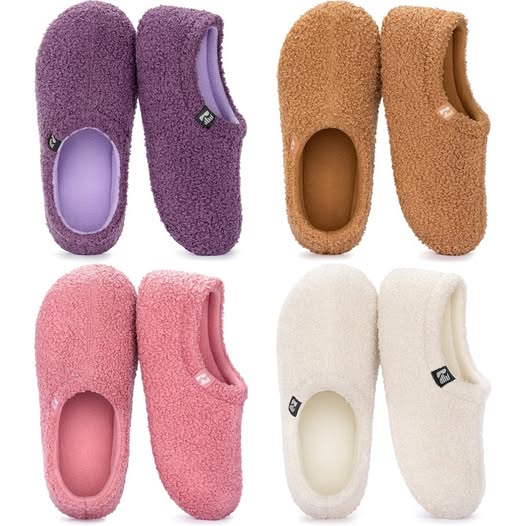 These Teddy Fleece Slippers are 30% off