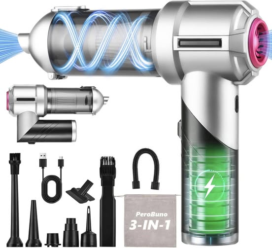 This Portable Car Vacuum is 50% off