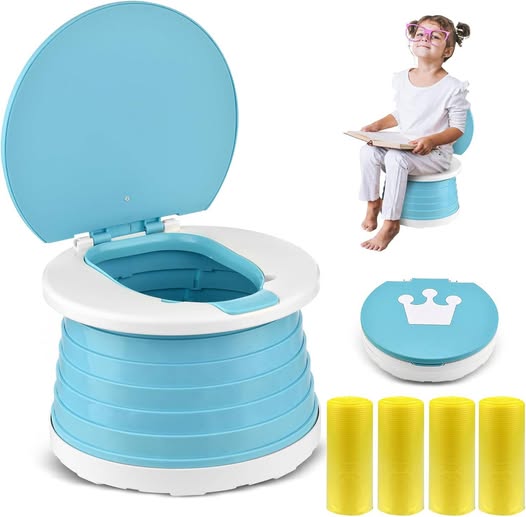 This Portable Travel Potty for kids drops 50%off