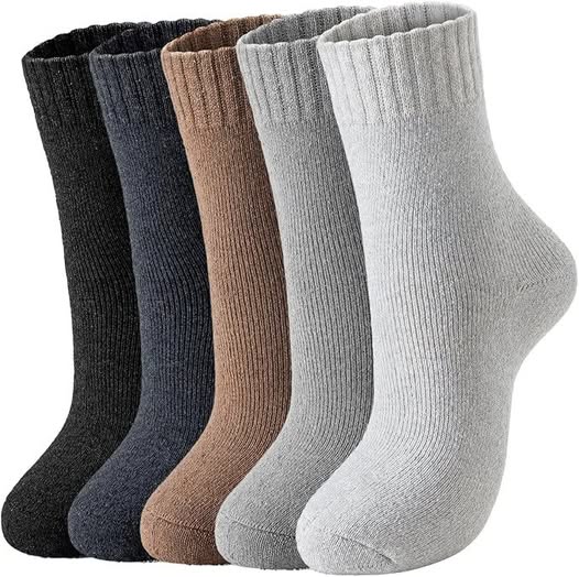 These wool socks are so cozy for fall and winter.