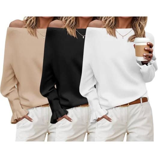 Batwing sweaters cozy for fall