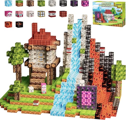 These 126PCS Magnetic Building Blocks are 50% off