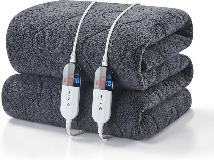 This heated mattress pad is 50% off