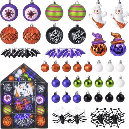 Halloween tree ornaments set 42 pcs.