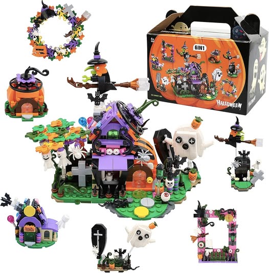 These Halloween building blocks are dropping 50% off