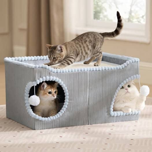 This cozy cat house is half off