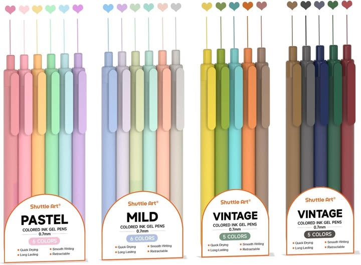 These Gel Pens have a 50% off coupon!