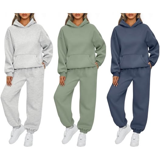 This 2 piece outfit set casual and comfy