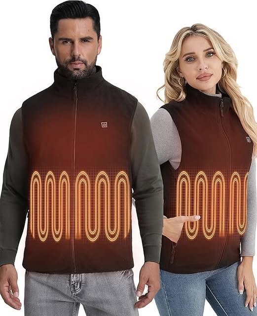 Heated Vest for Men & Women with Battery Pack Included is 50% off