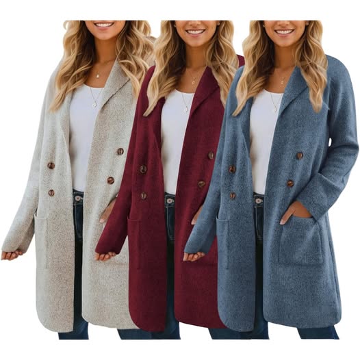 These cozy long cardigans WITH pockets are 40% off