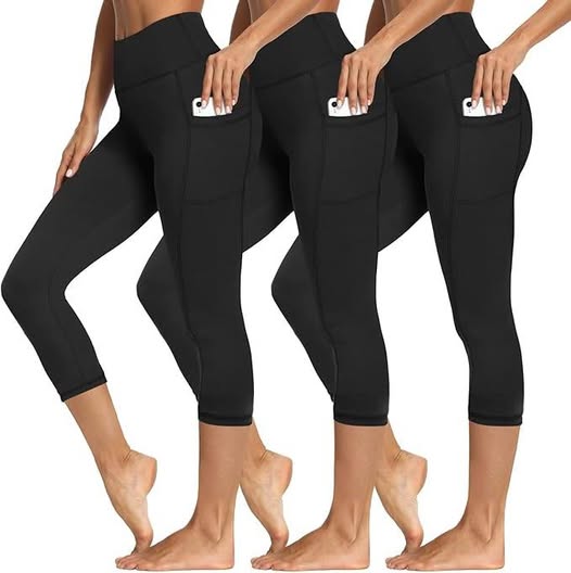 These 3 Packs Leggings with Pockets are 40% off