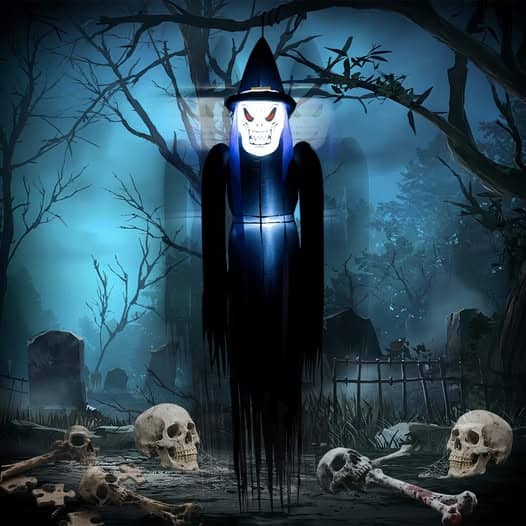 6ft hanging ghost inflatable