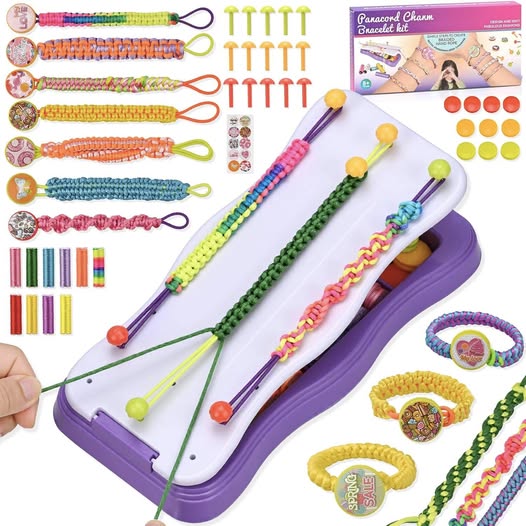 This DIY friendship bracelet kit is such a cute craft idea 50% off