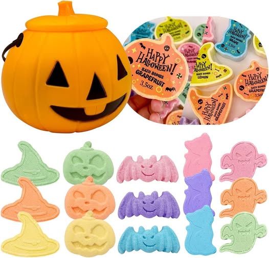 This Halloween Bath Bombs drops 40%off