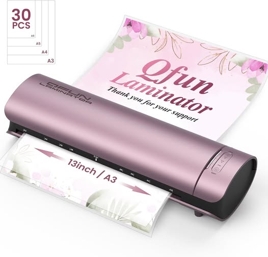 This Laminator Machine with Sheets is 50% off