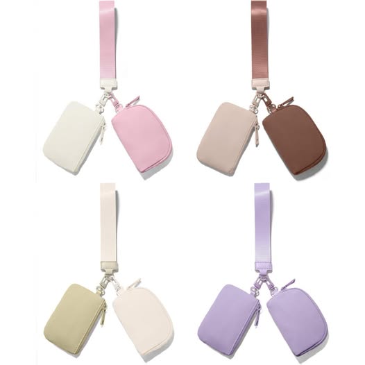 These keychain wristlets come in fun colors