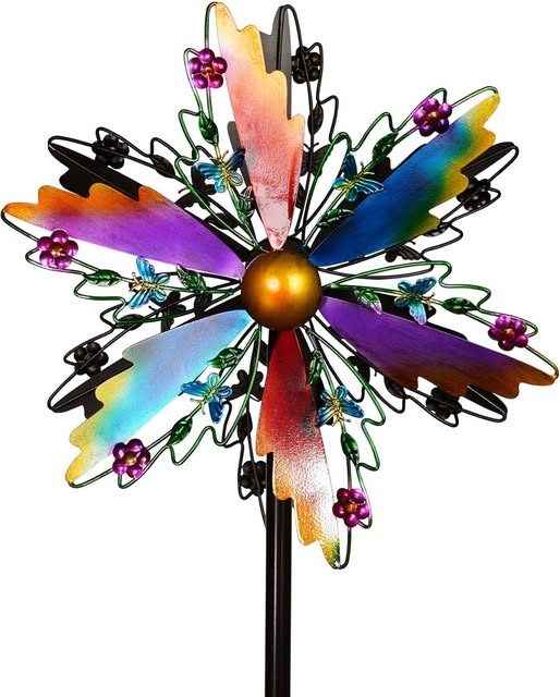 This Pretty Wind Spinner has a 40% off coupon!!!!