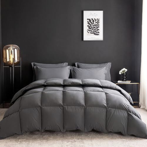 This Feather Down Comforter (Cal King, All-Season) is 50% off