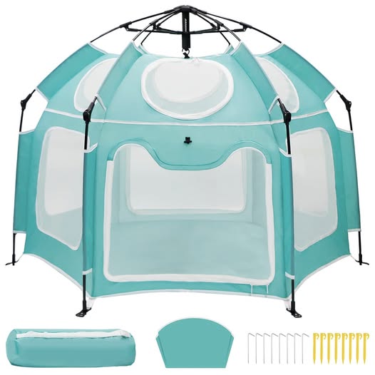 This Baby Playpen with UV Canopy is 50% off