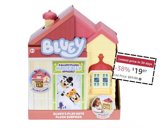 Price drop! This Bluey Playdate Plush 