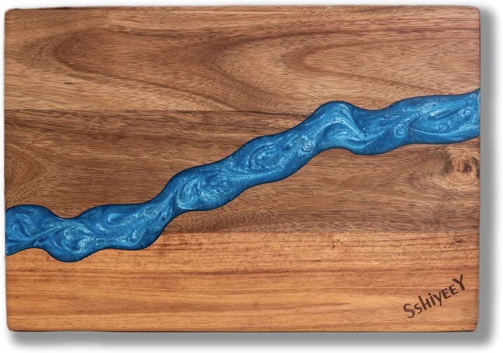 GORGEOUS!!! These decorative cutting boards are made from beautiful acacia wood