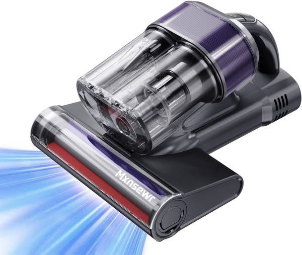 This mattress vacuum cleaner removes dust and mites. 79% off!!