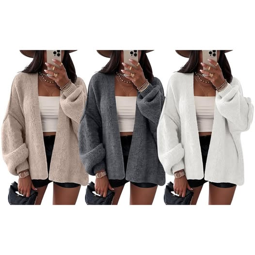 LOVE LOVE LOVE this chunky cardigan sweater
