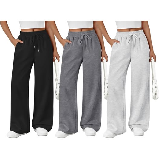 These wide leg sweatpants are perfect for lounging 35% off
