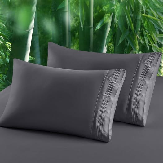 These Bamboo Pillow Cases drops 50%off